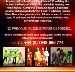 Street Dance Workshop for Kids Flyer