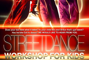 Street Dance Workshop for Kids - Front